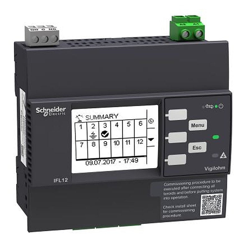 Schneider Electric Phase/Voltage Monitoring Relays, 1 Phase, SPDT, Flush, 440V ac 440 V dc