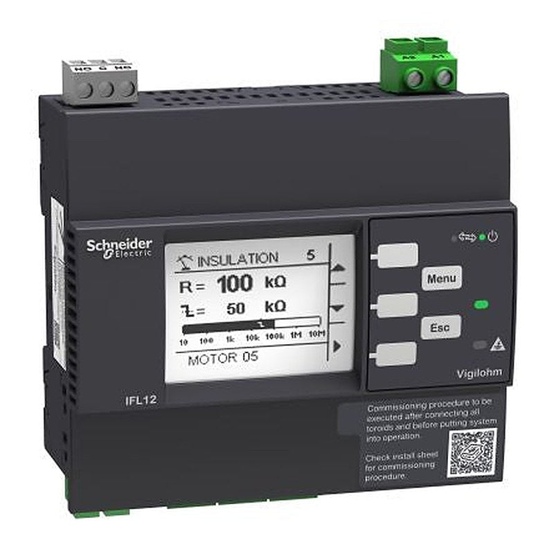 Schneider Electric Insulation Tester, 100 to 440 V dc, 100V ac, 440 V ac