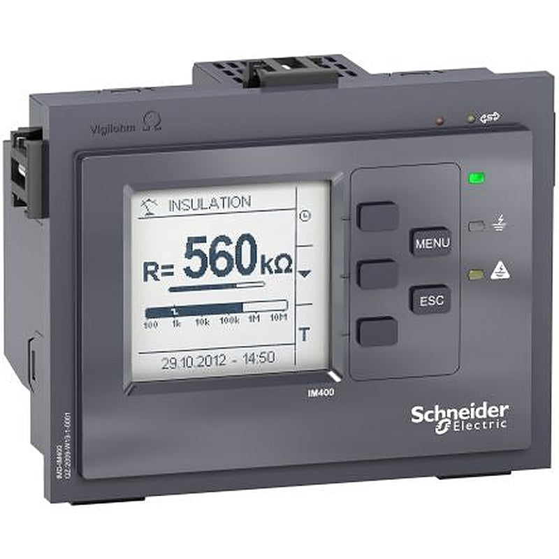 Schneider Electric Monitoring Relay, DPDT, Flush, 0mA to 3mA, 48 V dc, 24V ac