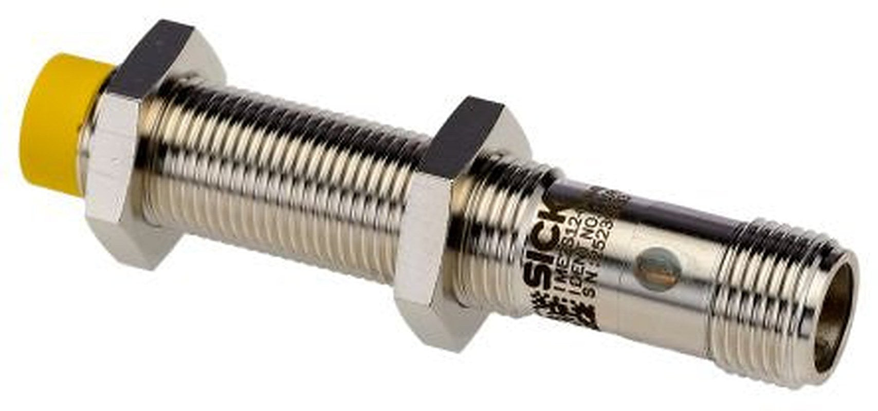 SICK IME2S Series Inductive Non-Contact Safety Switch, Nickel Plated Brass Housing, 28.8V dc, 2 NO, M12