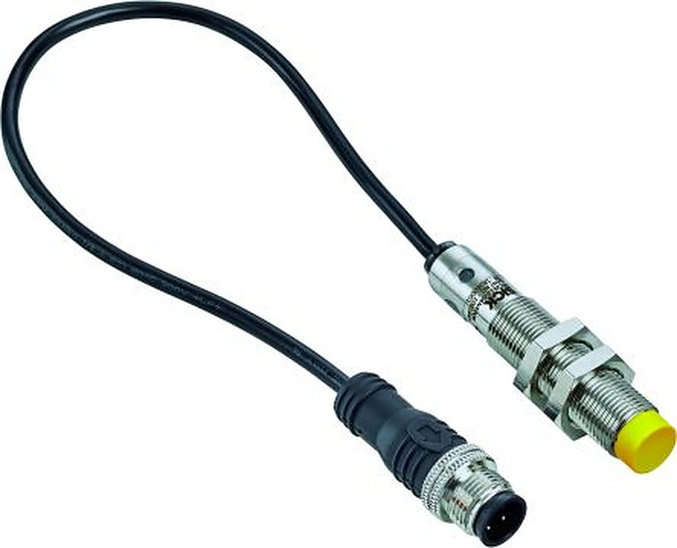 SICK IME2S Series Inductive Non-Contact Safety Switch, Nickel Plated Brass Housing, 28.8V dc, 2 NO, M12