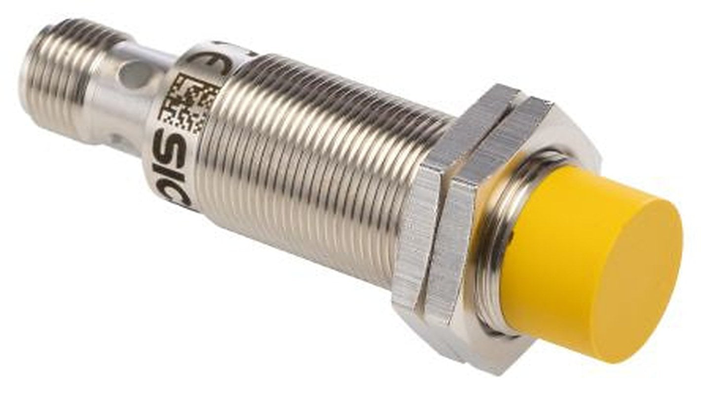 SICK IME2S Series Inductive Non-Contact Safety Switch, Nickel Plated Brass Housing, 28.8V dc, 2 NO, M12