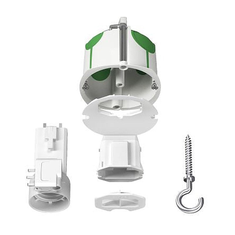 Schneider Electric Multifix Air Series White Polycarbonate Junction Box, IP20, 49 mm, 71mm 71 mm