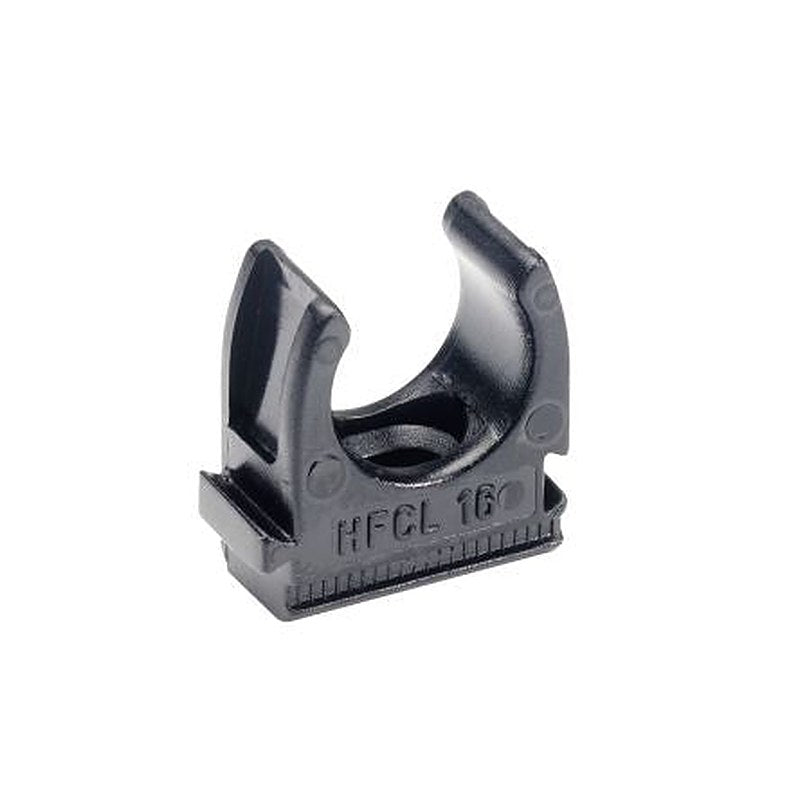 Schneider Electric Black ABS/Polycarbonate Cable Clip, 16 mm Max. Bundle Screw 14.500 mm 12.000cm