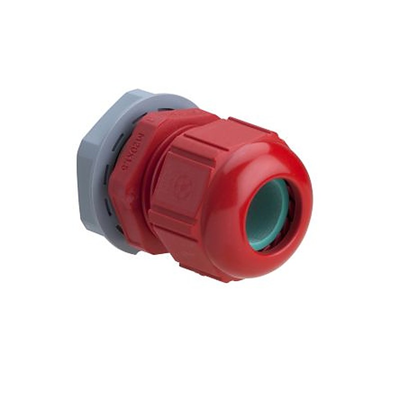 Schneider Electric IMT3 Series Red Polyamide 6 Cable Gland, M20 Thread, 6 mm min., 12 mm max., IP68