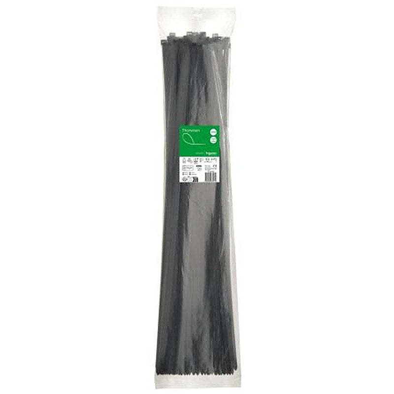 Schneider Electric Cable Tie, Cable Tie, 780 mm x 8.8mm, Black Polyamide 66
