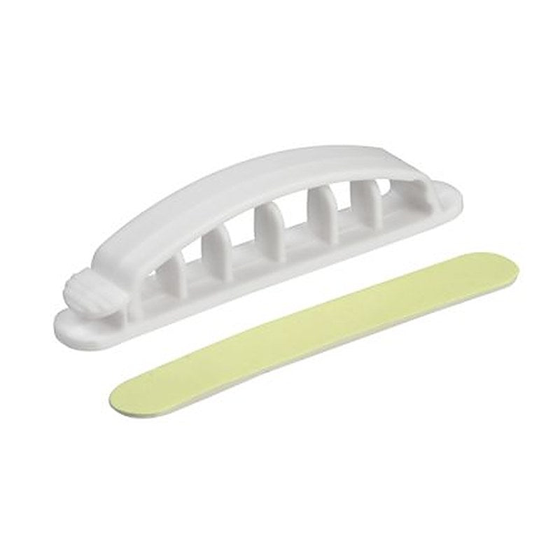 Schneider Electric White Plastic Cable Clamp Self-Adhesive 18 mm 85mm 18 mm