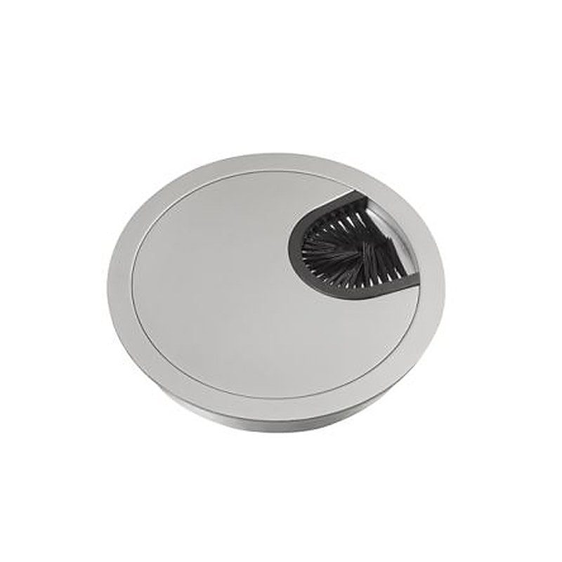 Schneider Electric Unica System+ Aluminium Aluminium 80 mm Cable Grommet for 8 mm Cable Dia. INS61210
