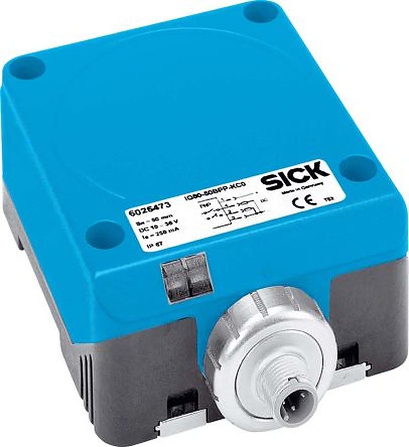 SICK IQ80-50BPP-KC0 Rectangular Inductive Proximity Sensor PNP IQ80 36V 50 mm 250 V ac 36 V dc 250mA