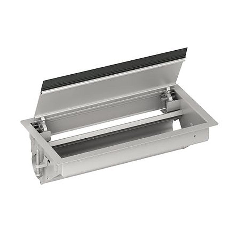 Schneider Electric OptiLine 45 Grey Aluminium Back Box, IP30, Flush Mount 105 mm 160mm 105 mm