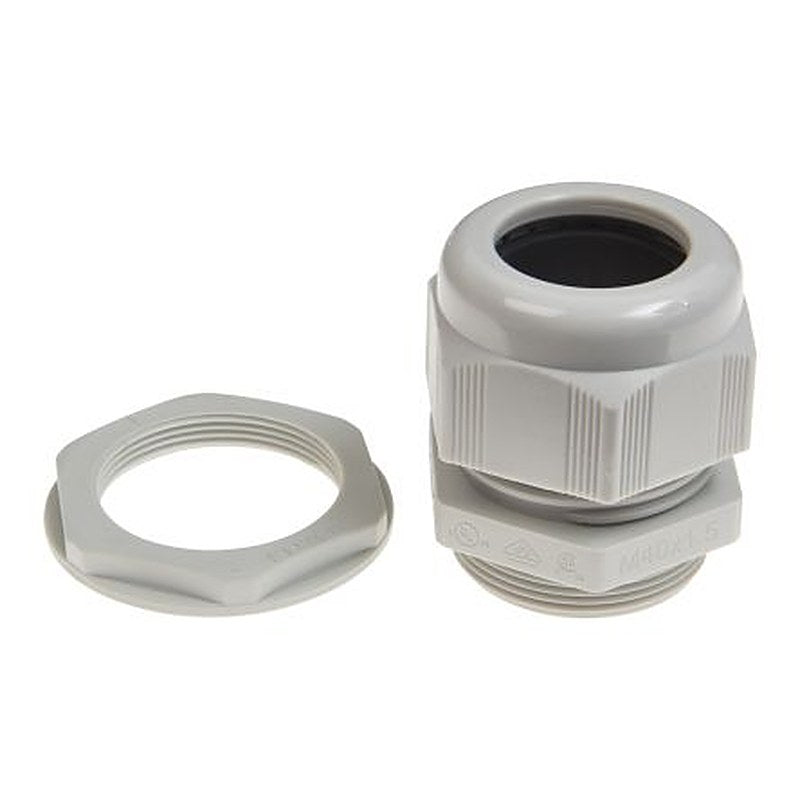 Schneider Electric PanelSeT Series Grey Polyamide 6 Cable Gland, M20 Thread, 6 mm min., 12 mm max., IP68