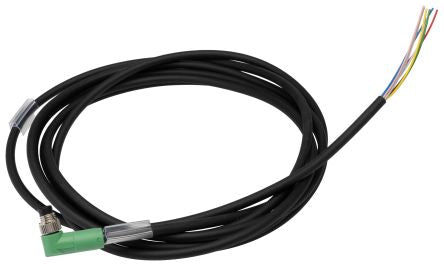 Phoenix Contact Male 8 way M8 to Unterminated Sensor Actuator Cable, 3 m