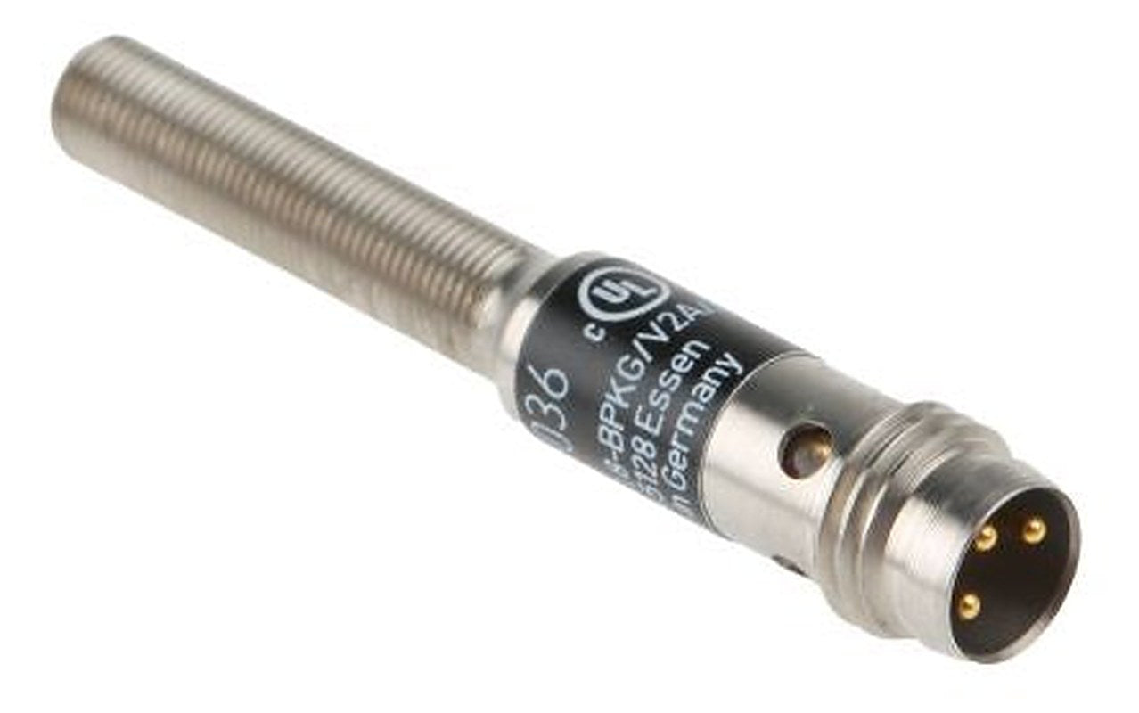 ifm electronic IY5036 Threaded Barrel Inductive Proximity Sensor, M5 x 0.5 PNP IY5036 36V 0.8 mm 36 V dc 100mA