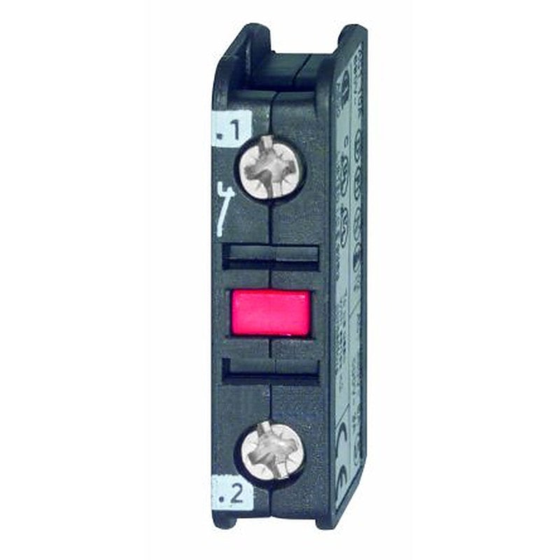 Omron Auxiliary Contact Block, 1 Contact, 1 NC, J73KN, Snap-On, 25 A, 690V, J73KN-B-01A