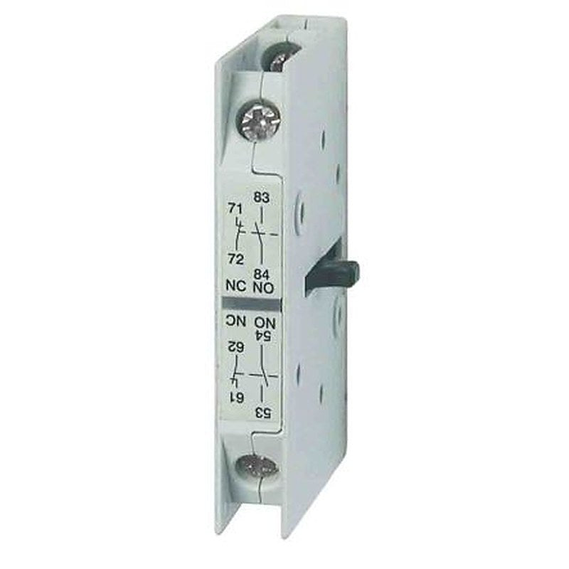 Omron Auxiliary Contact Block, 1 Contact, 1 NO/1 NC, J73KN, Side, 10 A, 24V, J73KN-D-11S