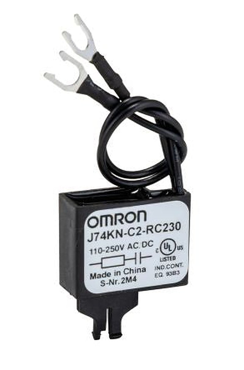 Omron, J74KN Surge Suppressor Unit 230V ac Maximum Voltage Rating RC Suppressor Unit