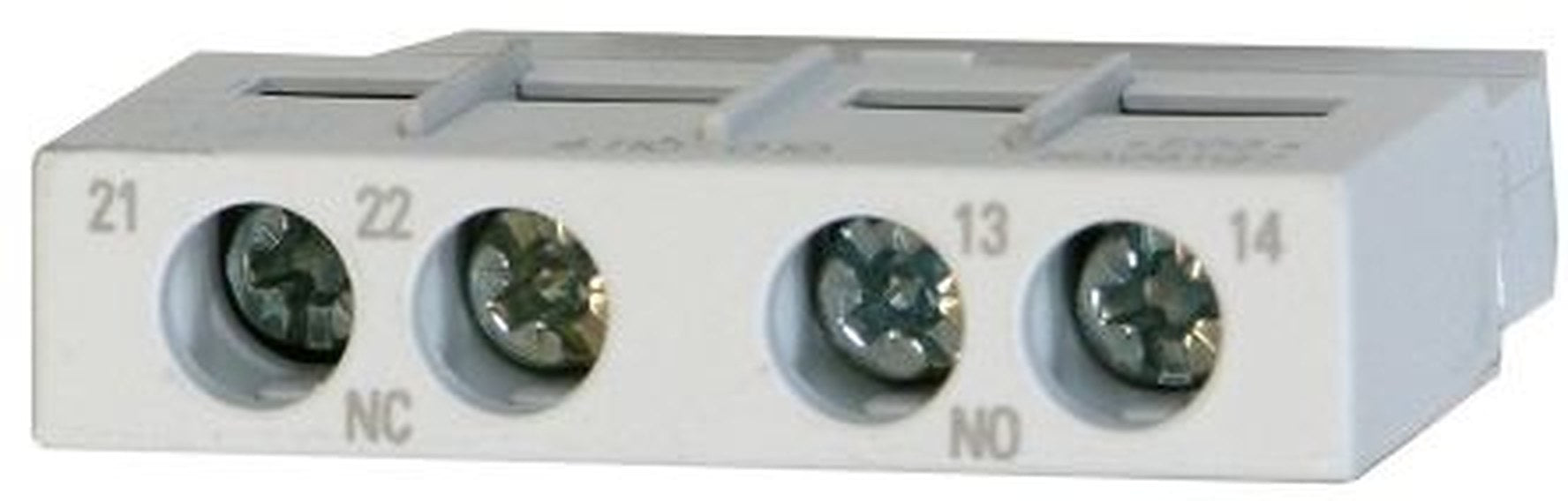Omron Auxiliary Contact Block, 2 Contact, 1 NO/1 NC, J77MN, Front, 2 A, 240V, J77MN-11F
