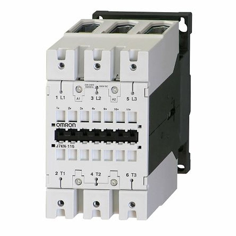 Omron J7KN Contactor, 230V ac/dc Coil, 3-Pole, 115 A, 55 kW, 380V ac, 415 V ac