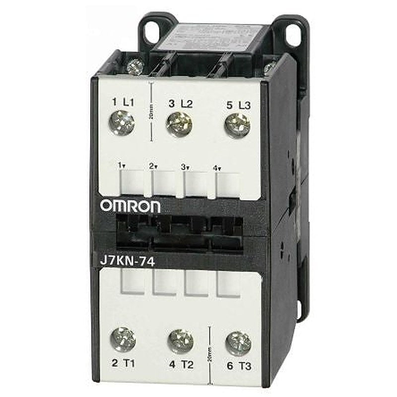 Omron J7KN Contactor, 24V dc Coil, 3-Pole, 74 A, 37 kW 24V dc, 220V