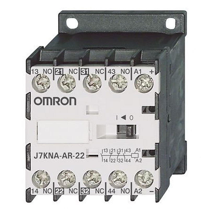 Omron J7KNA-AR Contactor, 110V ac Coil, 3 A, 1.2 W, 2 NO/2 NC