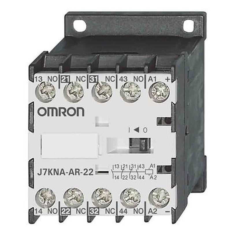 Omron J7KNA-AR Contactor, 230V ac Coil, 4-Pole, 10 A, 2.5 W 24V, 2 NO/2 NC