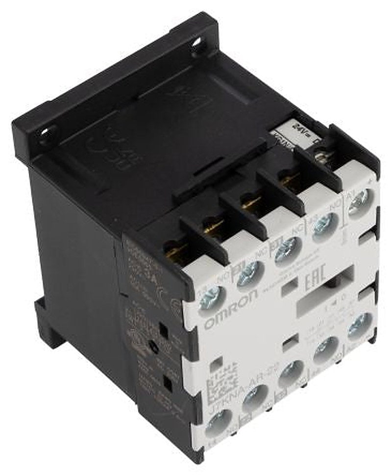 Omron J7KNA Contactor Relay, 24V dc Coil, 4-Pole, 10 A 24V dc, 2 NO/2 NC, 888V