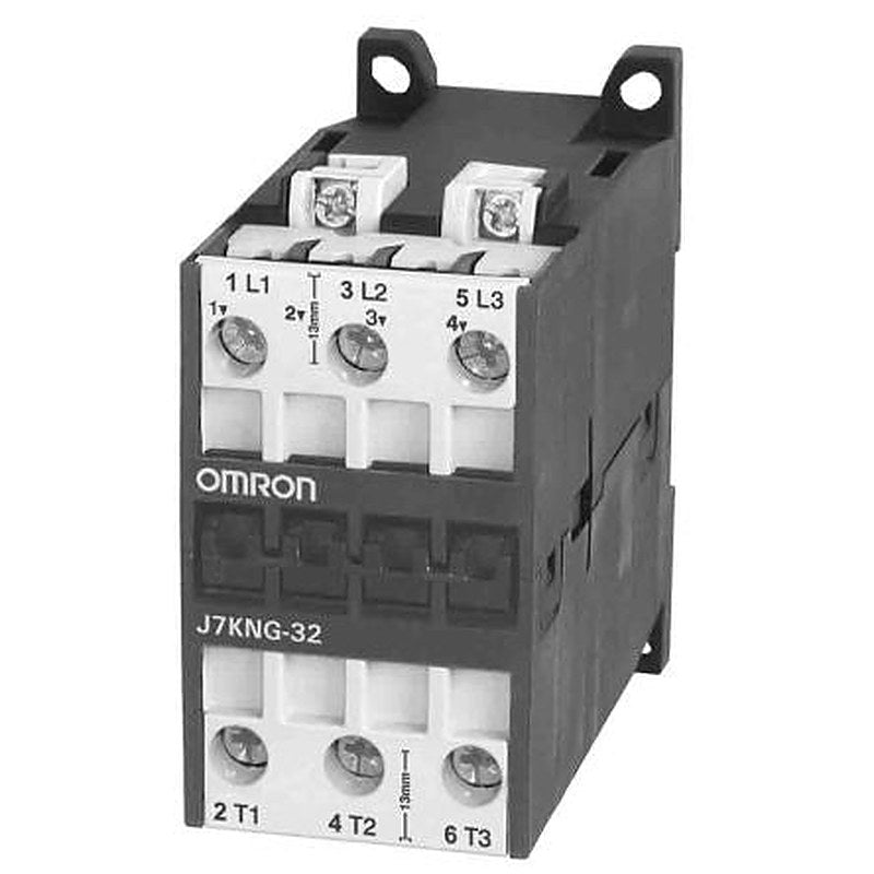 Omron J7KN Contactor, 24V dc Coil, 3-Pole, 32 A, 15 kW, 3 NO