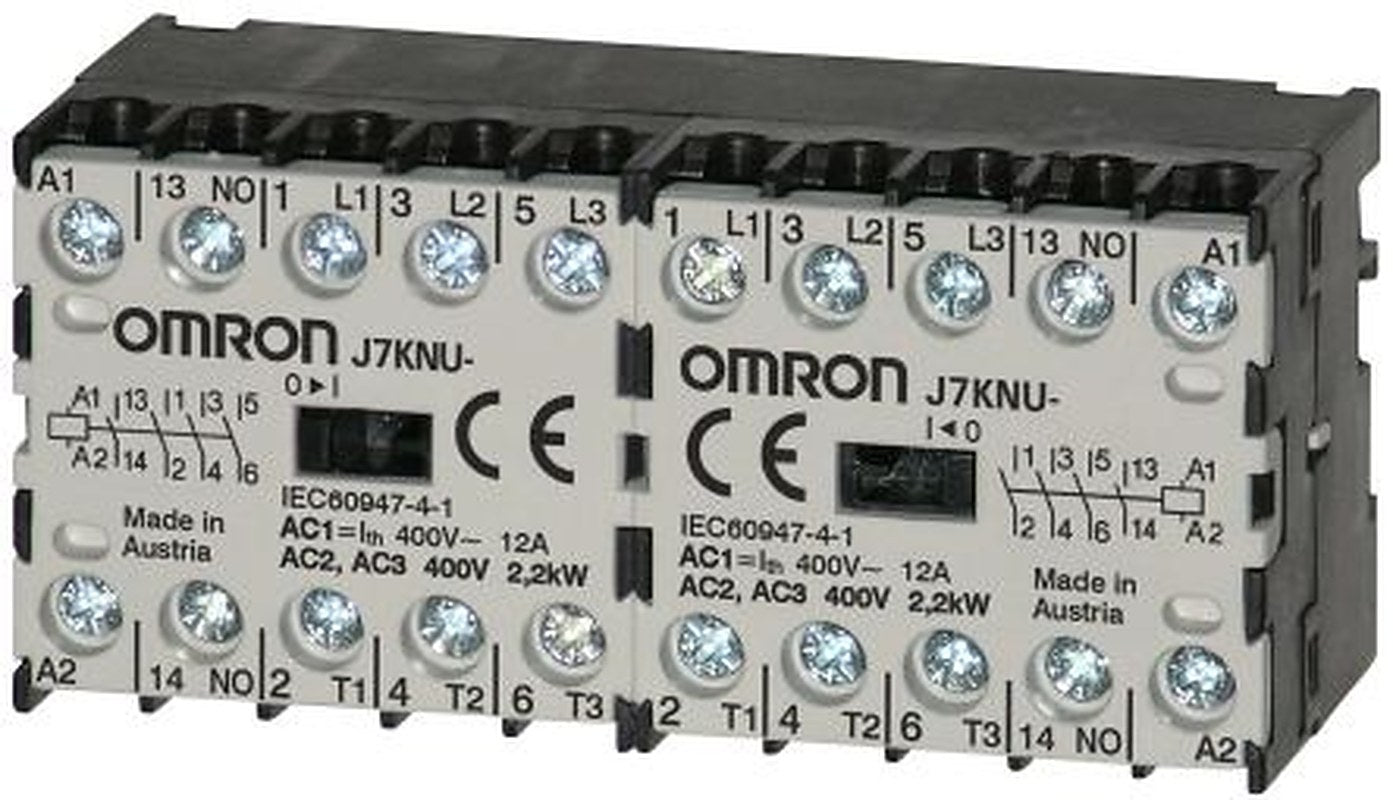 Omron J7KNU Contactor, 110V dc Coil, 4-Pole, 5 A, 3.5 kW 110V dc, 2 NO/2 NC, 440V