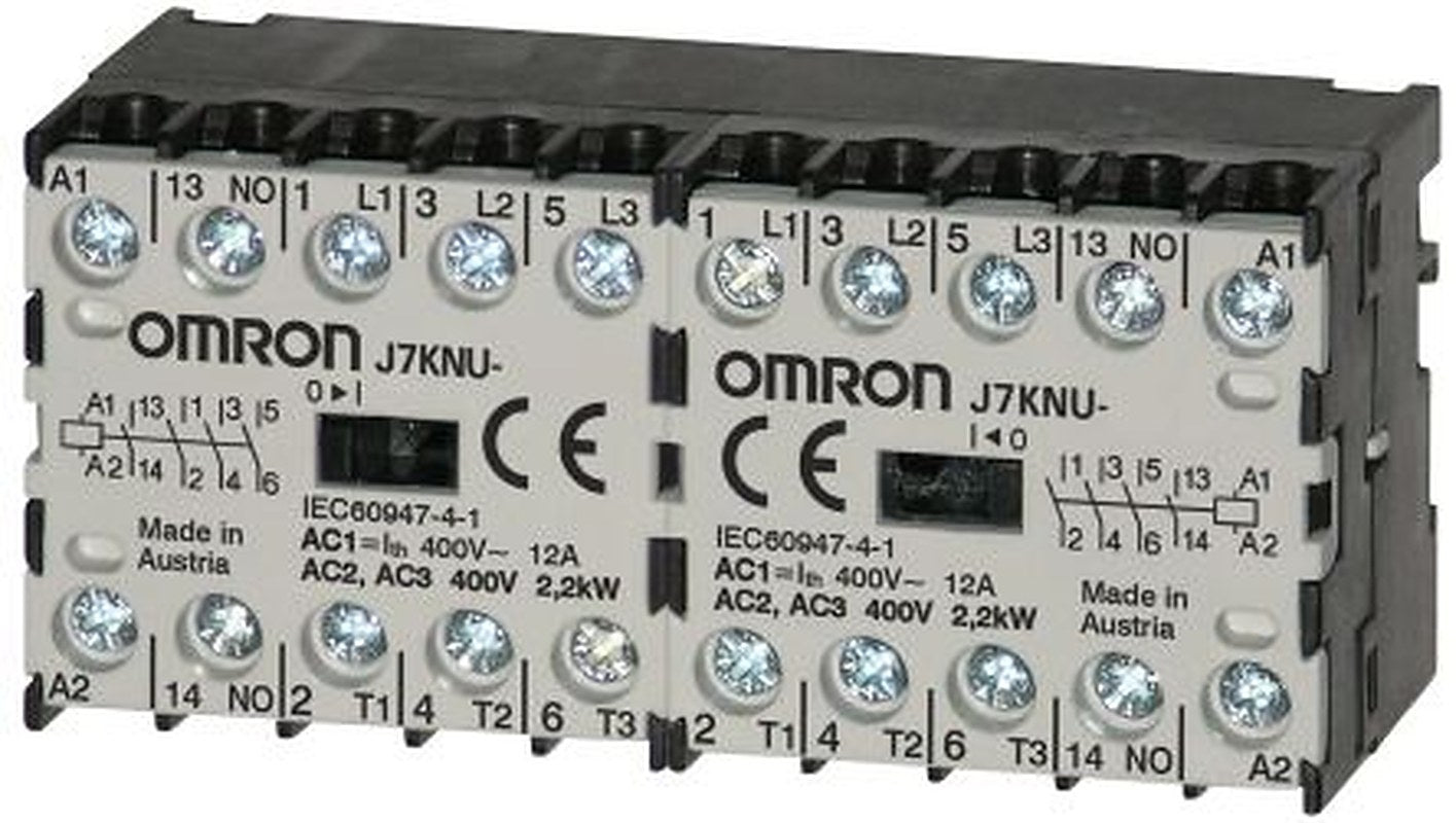 Omron J7KNU Contactor, 110V dc Coil, 4-Pole, 5 A 110V dc, 4 NC, 400V