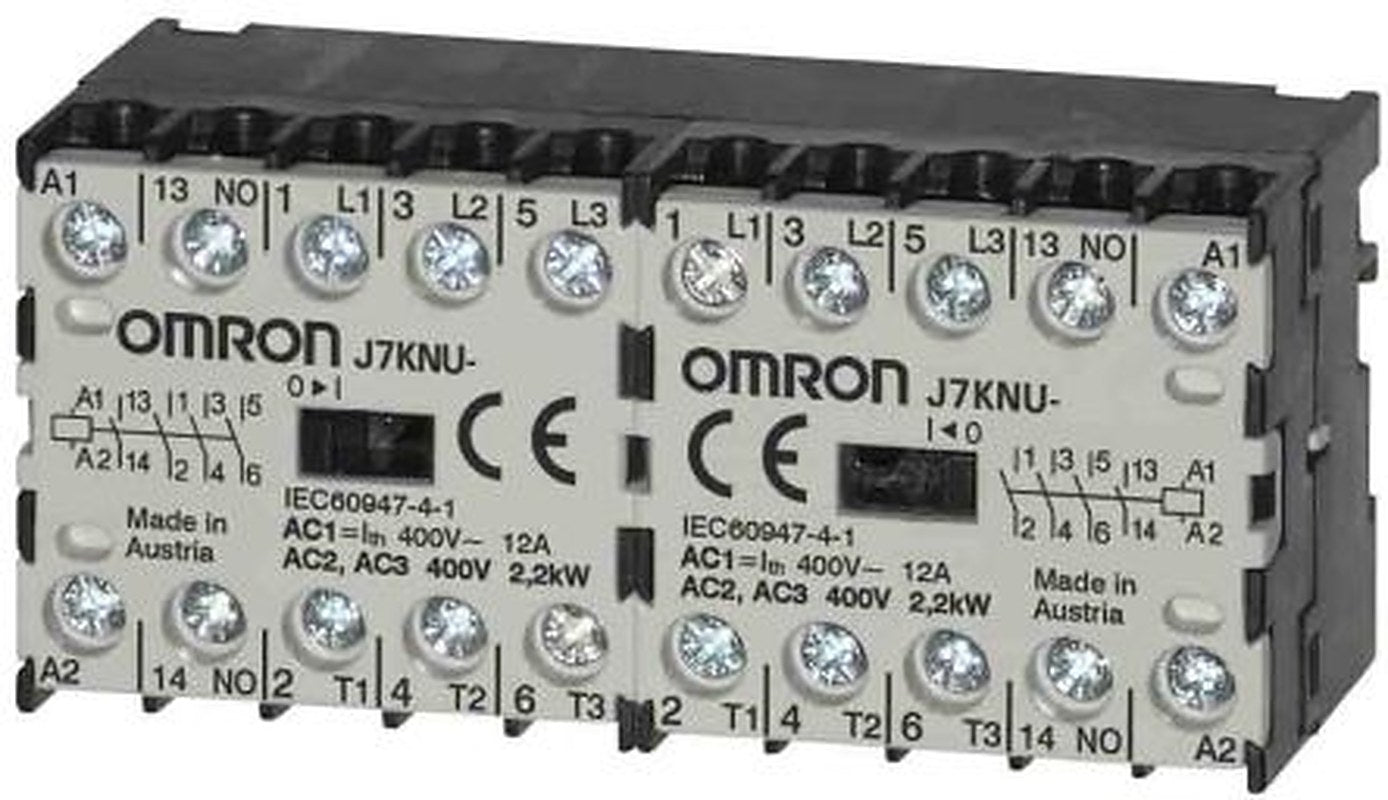 Omron J7KNU Contactor, 60V dc Coil, 4-Pole, 3 A, 4 NO