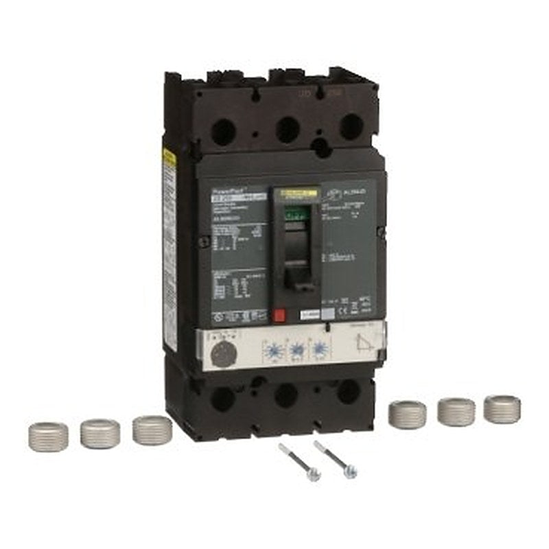 Circuit breaker, PowerPacT J, 250A, 3 pole, 600VAC, 14kA, lugs, Micrologic 3.2, 80% (Circuit breaker PowerPacT J) is a Schneider Electric product. Designed for reliable performance and long service life. Available across Iraq — contact us for pricing and delivery options.