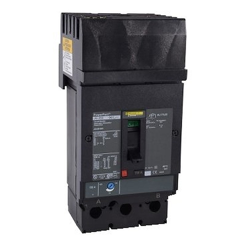 Circuit breaker, PowerPacT J, 175A, 2 pole, 600VAC, 18kA, I-Line, thermal magnetic, 80%, AC (Circuit breaker PowerPacT J) is a Schneider Electric product. Designed for reliable performance and long service life. Available across Iraq — contact us for pricing and delivery options.