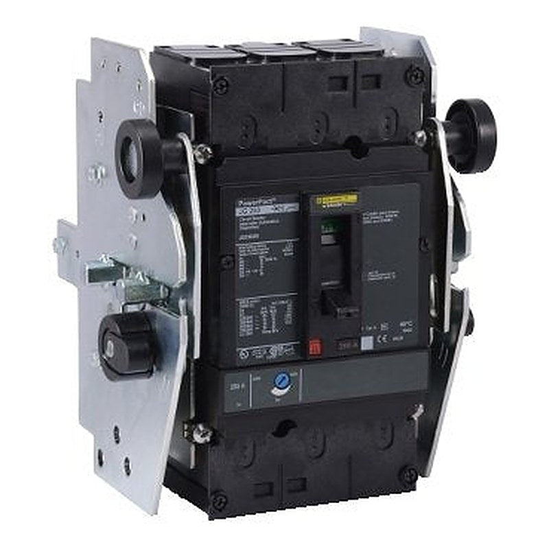 Circuit breaker, PowerPacT J, 200A, 3 pole, 600VAC, 18kA, drawout, thermal magnetic, 80% (Circuit breaker PowerPacT J) is a Schneider Electric product. Designed for reliable performance and long service life. Available across Iraq — contact us for pricing and delivery options.