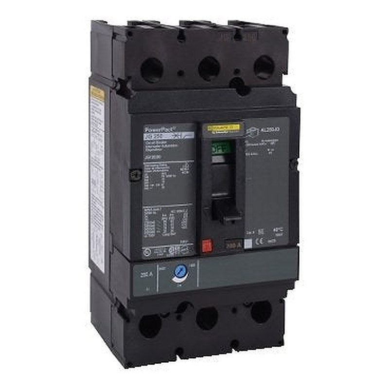 Circuit breaker, PowerPacT J, 175A, 2 pole, 600VAC, 18kA, busbar, thermal magnetic, 80% (Circuit breaker PowerPacT J) is a Schneider Electric product. Designed for reliable performance and long service life. Available across Iraq — contact us for pricing and delivery options.