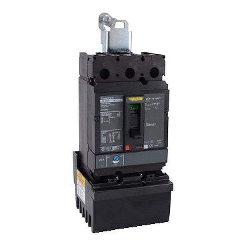 Circuit breaker, PowerPacT J, 200A, 3 pole, 600VAC, 18kA, OFF end I-Line, thermal magnetic, 80%, ABC (Circuit breaker PowerPacT J) is a Schneider Electric product. Designed for reliable performance and long service life. Available across Iraq — contact us for pricing and delivery options.