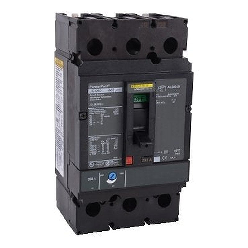 Circuit breaker, PowerPacT J, 200A, 2 pole, 600VAC, 18kA, lugs, thermal magnetic, 100% (Circuit breaker PowerPacT J) is a Schneider Electric product. Designed for reliable performance and long service life. Available across Iraq — contact us for pricing and delivery options.