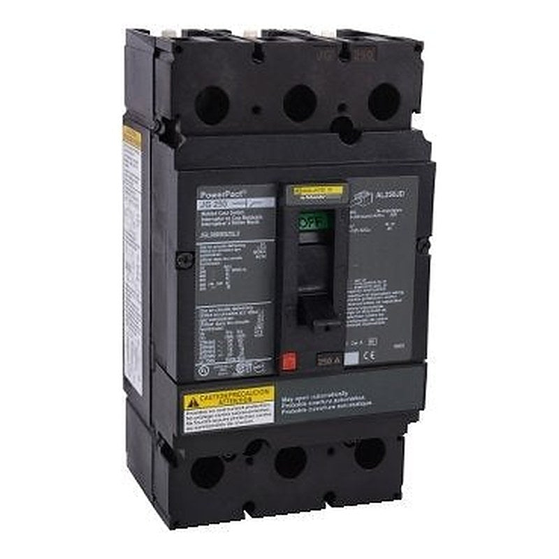 Automatic switch, PowerPacT J, 250A, 3 pole, 600VAC, 18kA, lugs, magnetic, control wire ON end (Automatic switch PowerPacT J) is a Schneider Electric product. Designed for reliable performance and long service life. Available across Iraq — contact us for pricing and delivery options.