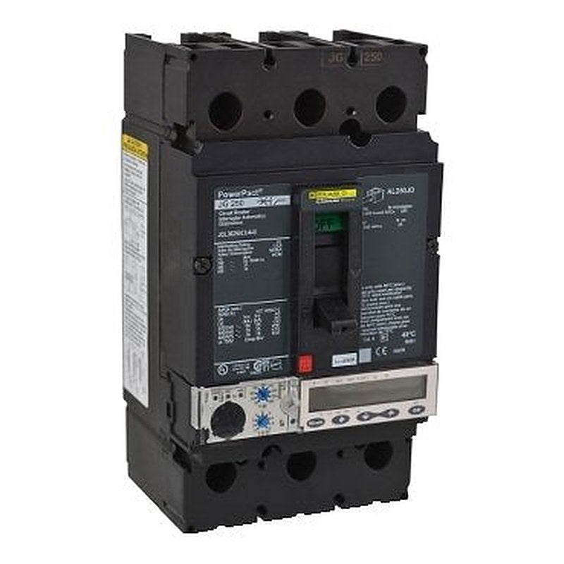 Circuit breaker, PowerPacT J, 250A, 3 pole, 600VAC, 18kA, lugs, Micrologic 6.2A, 100% (Circuit breaker PowerPacT J) is a Schneider Electric product. Designed for reliable performance and long service life. Available across Iraq — contact us for pricing and delivery options.