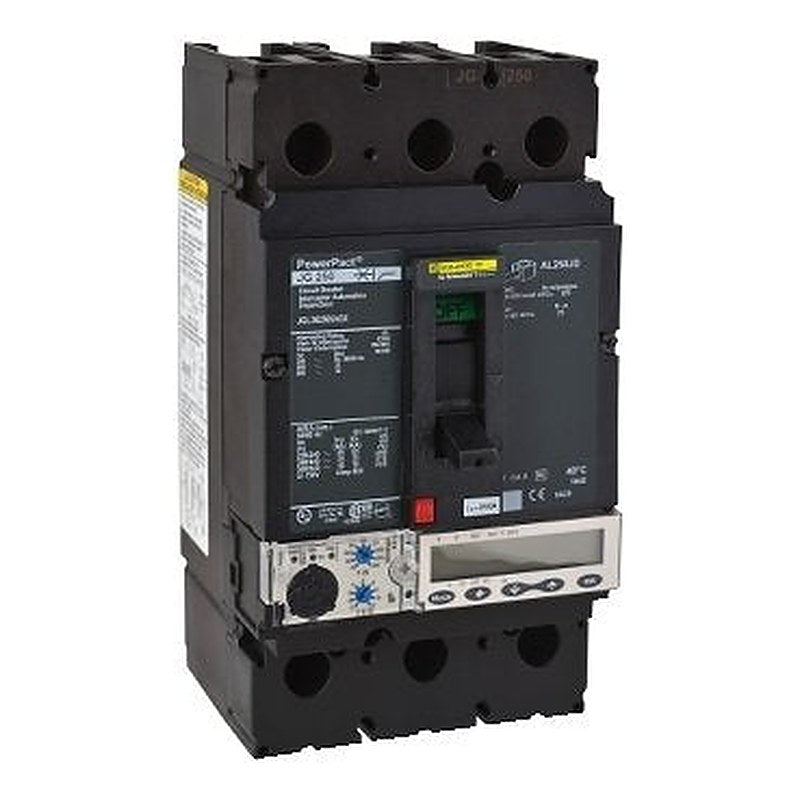 Circuit breaker, PowerPacT J, 250A, 3 pole, 600VAC, 18kA, lugs, Micrologic 5.2A, 80% (Circuit breaker PowerPacT J) is a Schneider Electric product. Designed for reliable performance and long service life. Available across Iraq — contact us for pricing and delivery options.