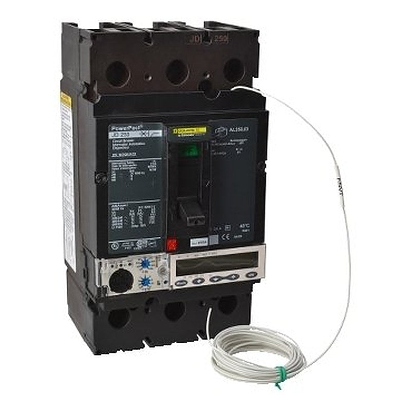 Circuit breaker, PowerPacT J, 250A, 3 pole, 600VAC, 18kA, lugs, Micrologic 5.2E, 80% (Circuit breaker PowerPacT J) is a Schneider Electric product. Designed for reliable performance and long service life. Available across Iraq — contact us for pricing and delivery options.