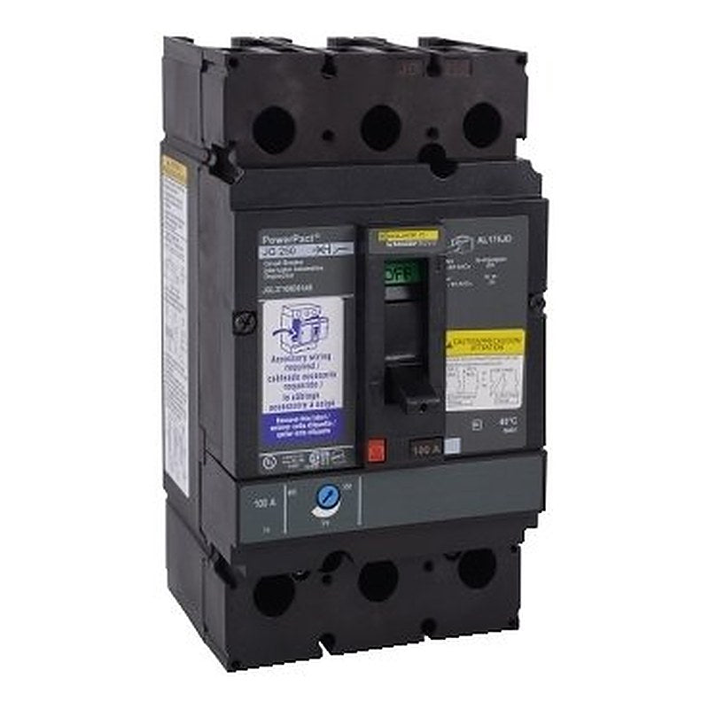 Circuit breaker, PowerPacT J, 250A, 3 pole, 500VDC, 20kA, lugs, thermal magnetic, 80%, aux (Circuit breaker PowerPacT J) is a Schneider Electric product. Designed for reliable performance and long service life. Available across Iraq — contact us for pricing and delivery options.