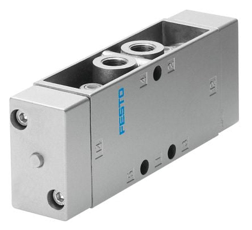 Festo Pneumatic Solenoid/Pilot-Operated Control Valve - 5/2 Bistable Pneumatic G JH Series 24V