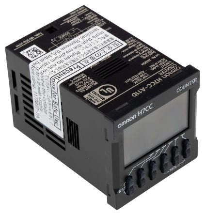 Omron H7CC-A Counter, Digital Counter, 6 Digit LCD, 60 Hz 24V ac