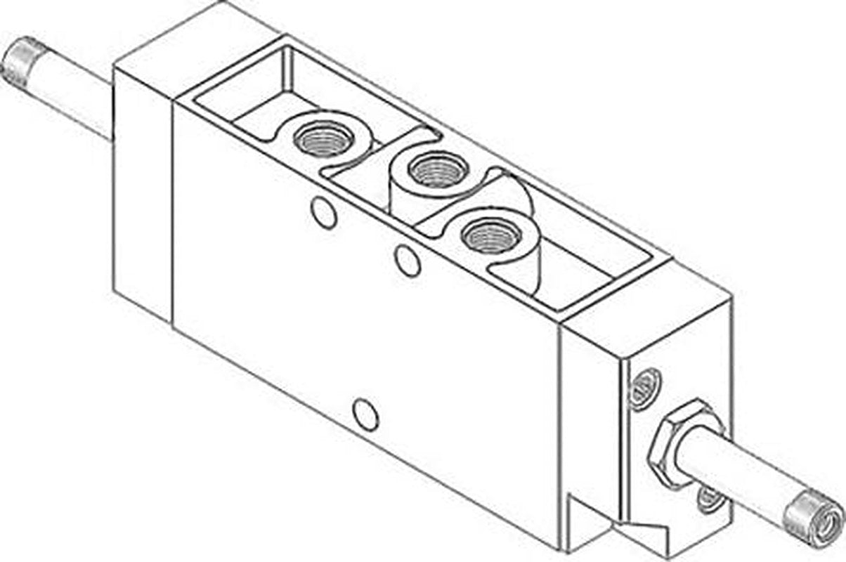 Festo Pneumatic Solenoid/Pilot-Operated Control Valve - Electric JMFDH Series 8821