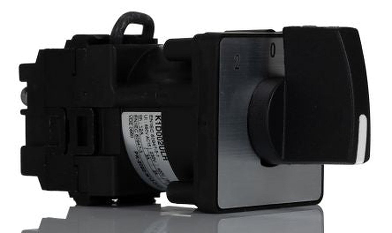 Schneider Electric 3 Position 45 °, Black Handle Actuator 12 A