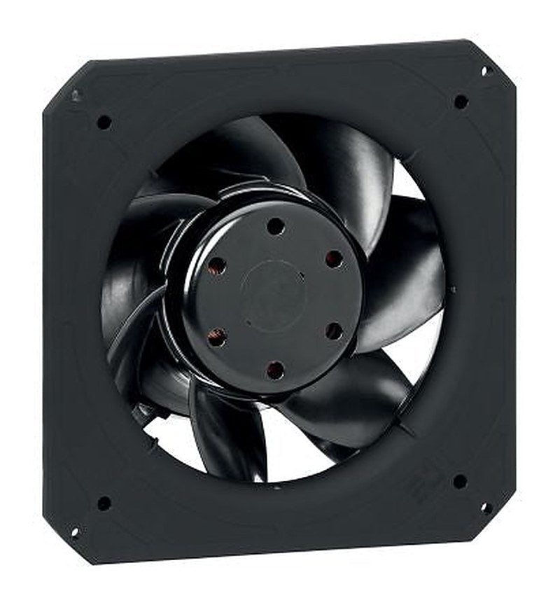ebm-papst Axial Fan, 24V dc, 1020 m³/h, 95 W, 4.7 A Max, IP44 80 mm 225mm 225 mm