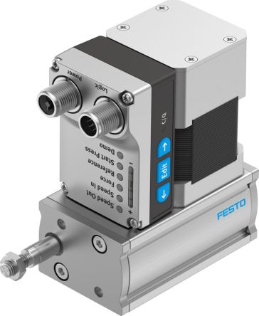 Festo, 8101540 Electrical Linear Actuator Plug M12 x 1, 20 m, Stroke Length: 20 mm, 2.5kg