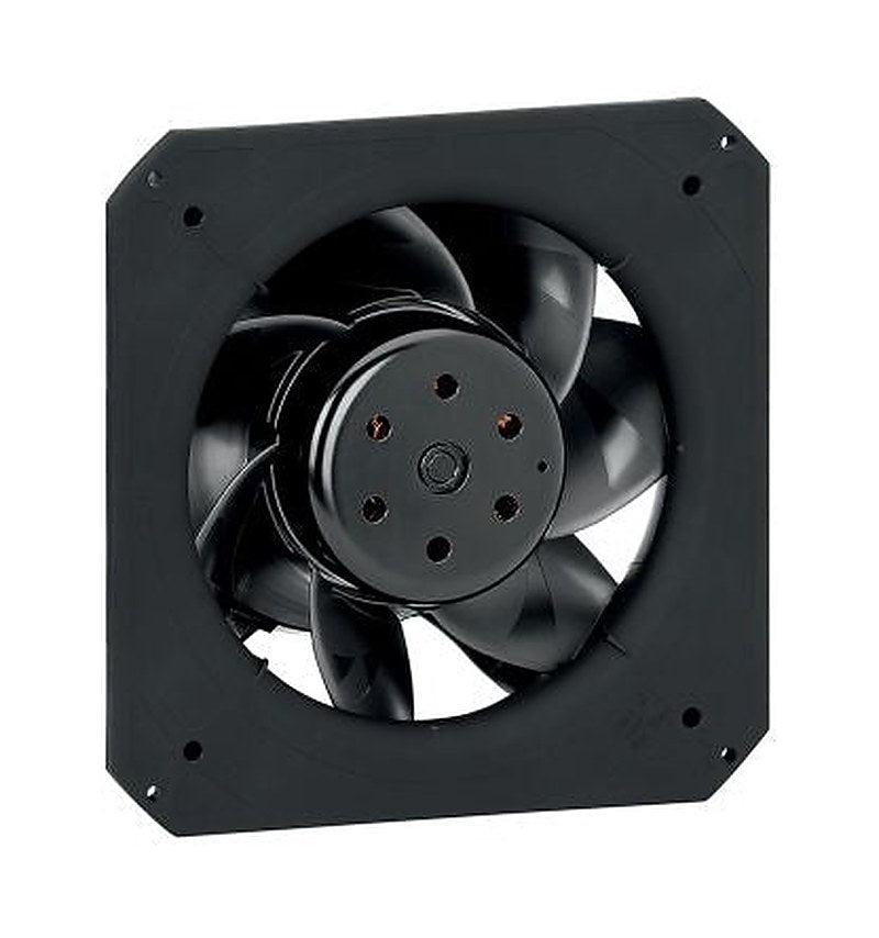 ebm-papst Axial Fan, 48V dc, 1475 m³/h, 275 W, 5.8 A Max, IP44 89 mm 225mm 225 mm