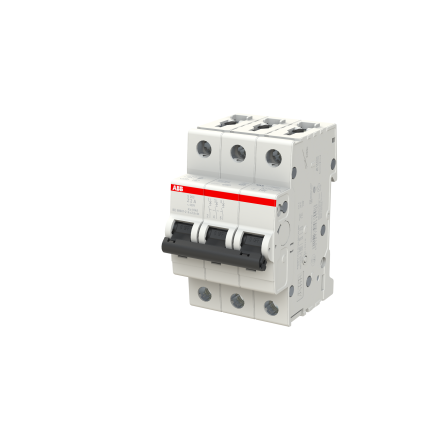 ABB System Pro M Compact S200 Miniature Circuit Breaker, 3-Pole, 2A, Type Z, 400V AC, 6 kA Breaking Capacity