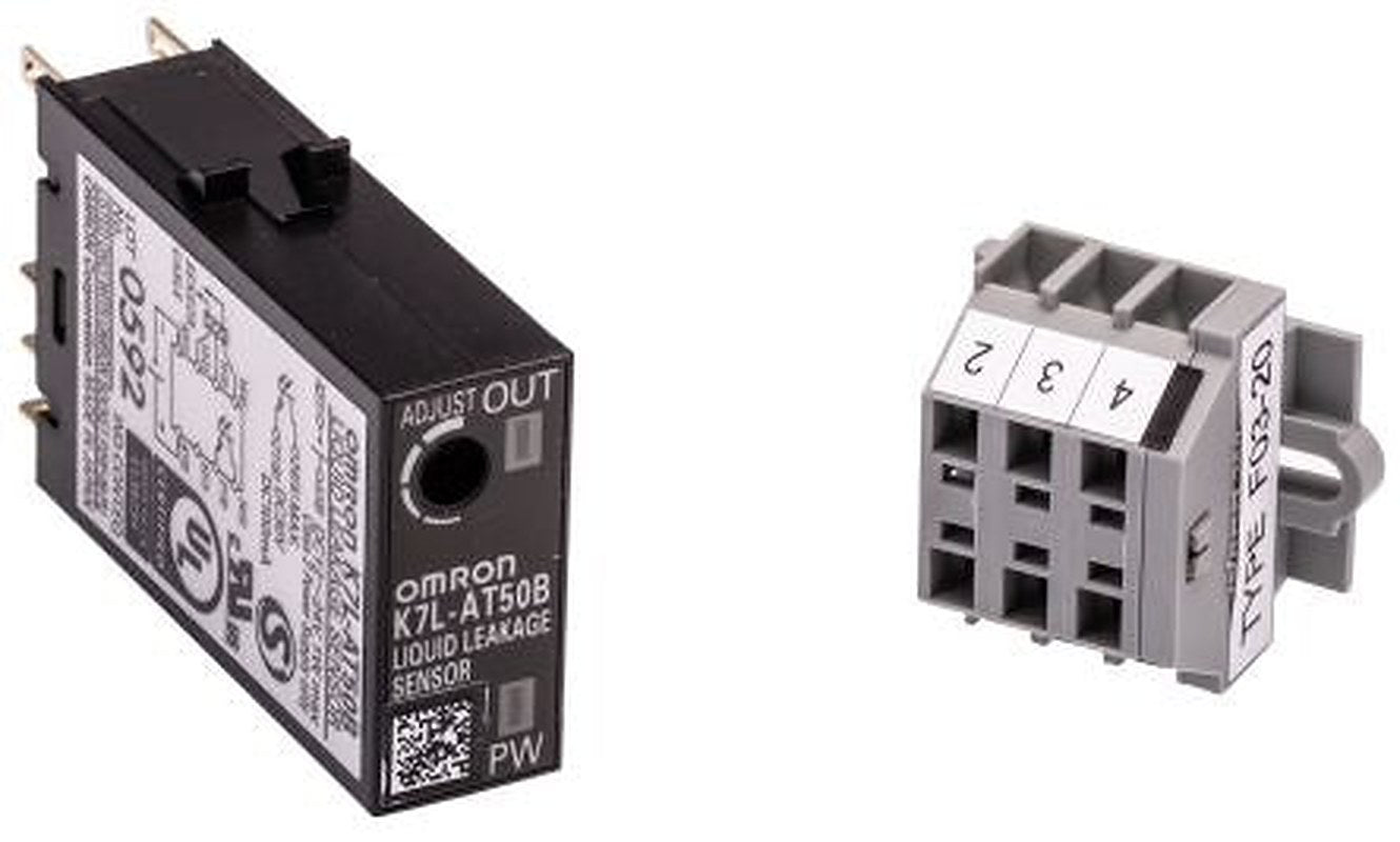 Omron K7L Series Liquid Leak Sensor -, DIN Rail 1 Voltage Input 24V dc-Rated PNP/NPN